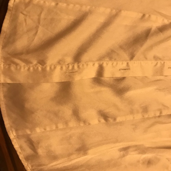 Cute silky button up shirt size small. - Picture 5 of 6